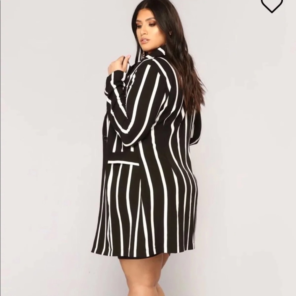Striped Blazer